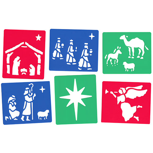 Nativity Stencils