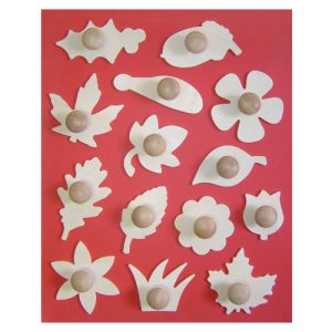 Wooden Leaf & Flower Templates