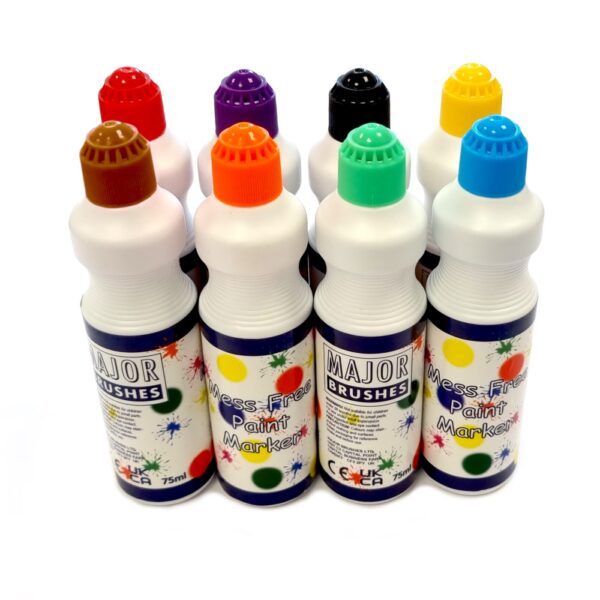 Easy Grip Mess Free Paint Marker Pens - Set of 8 - Image 3