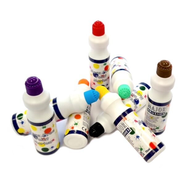 Easy Grip Mess Free Paint Marker Pens - Set of 8